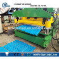 High Speed Tile Forming Type Machine For Roofing , Automatic Metal Glazed Steel Step Roof Tile Roll Forming Machine